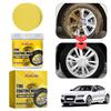 100g Tire Coating Wax Tyre Gloss Sealant Wax Car Auto Tire Refurbishing Agent Auto Rubber Parts Shiny Paste Anti-Aging Dustproof