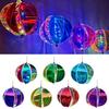 Luminous Film Hot Air Balloon Wind Spinner Bright Film Colorful Design Luminous Windmill Dazzling Wind Transparent Material