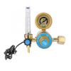 36/110/220V Electric Heated CO2 Pressure Regulator Carbon Dioxide Reducer Gauge