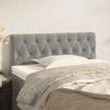 VidaXL Headboard Bedroom Furniture Bed Accessory Single Bed Headboard Interior Light Grey 346334