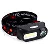 Rechargeable 18650 Camping Fishing Mini LED Headlamp USB Charging Fishing Light COB Headlight