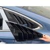 Подходит для Geely Galaxy A7 2025 + Стайлинг автомобиля Заднее боковое треугольное окно Жалюзи-решетка Накладка Защитная Декоративные Аксессуары