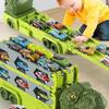 Dinosaur Truck Sliding Cars Toy Transport Carrier Novelty Interaction Game Car