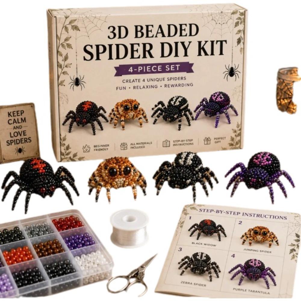 Beginner Friendly 3D Beaded Animal DIY Kit Animal Shape Handmade Craft Kit Home Decoration