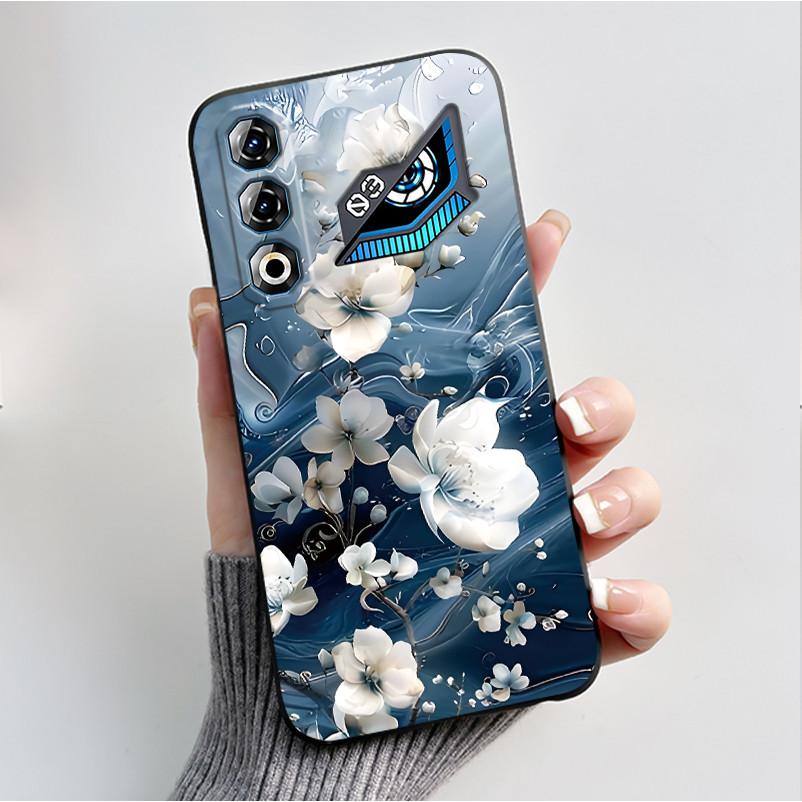 For ZTE Nubia Neo 3 Neo3 GT 5G Case Z2465N Shockproof Silicone TPU Butterfly Flower Back Cover For Nubia Neo 3GT Soft Phone Case