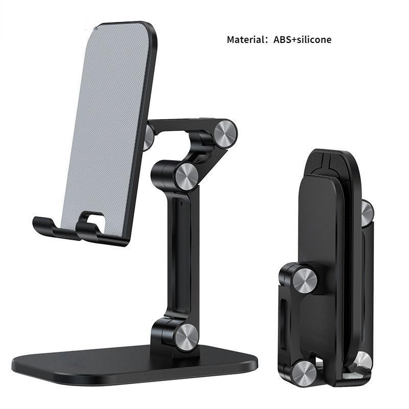 Foldable Mobile Phone Holder Three Sections Desktop Tablet Holder For IPhone IPad Samsung Xiaomi Universal Table Cellphone Stand