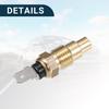 uxcell Temperature Sensor Compatible with Infiniti Compatible M30 Durable No. 25080-89903 Temperature Sensor, Gold Tone Inner