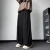 Подвеска солевые штаны ins уличный модный бренд коричневые повседневные брюки свободные прямые широкие брюки мужские