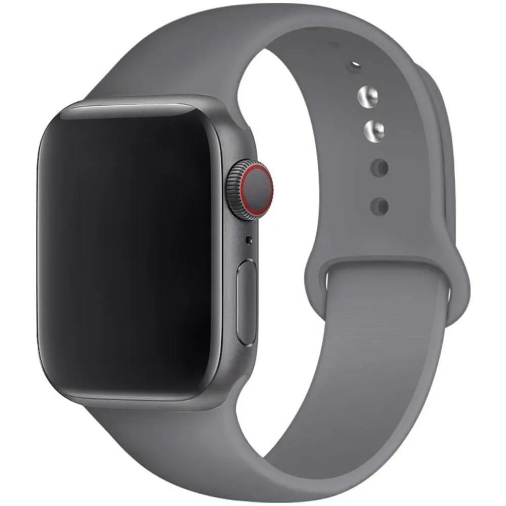 Силиконовый ремешок для Apple Watch Band 44 мм 40 мм 49 мм 45 мм 41 мм 38 мм 42 мм Correa Belt Bracelet IWatch Series 9 8 7 6 5 3 SE Ultra 2
