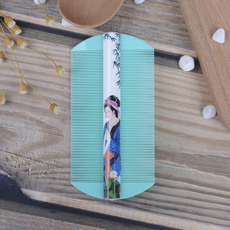 1 шт. Инструменты для укладки, расческа для удаления вшей, решетка для шифрования, обе стороны, щетка для ухода за волосами от перхоти