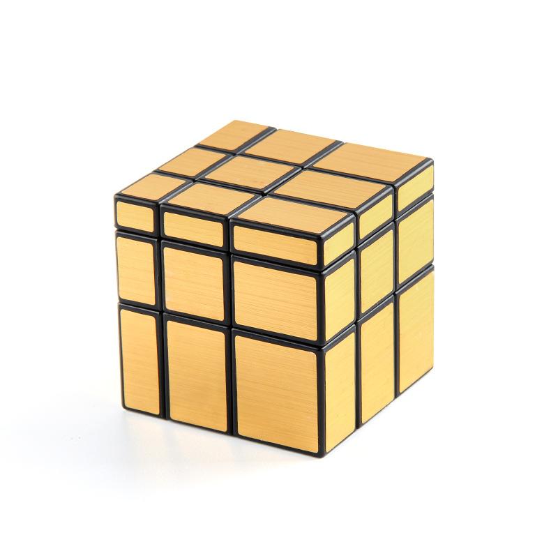 P168-11 Third-Order Rubik'S Cube Smooth Rotation 5.7Cm Special-Shaped Mirror Rubik'S Cube Children'S Science And Education Puzzle Rubik'S Cube Toy