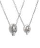 Lionheart "SAND" Double Ring Pair Necklace / Silver 925