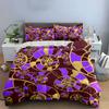 Golden spirals, royal elegance. Bedding sets Duvet covers Pillowcases(1* Duvet Cover 2* Pillowcases without duvet insert)