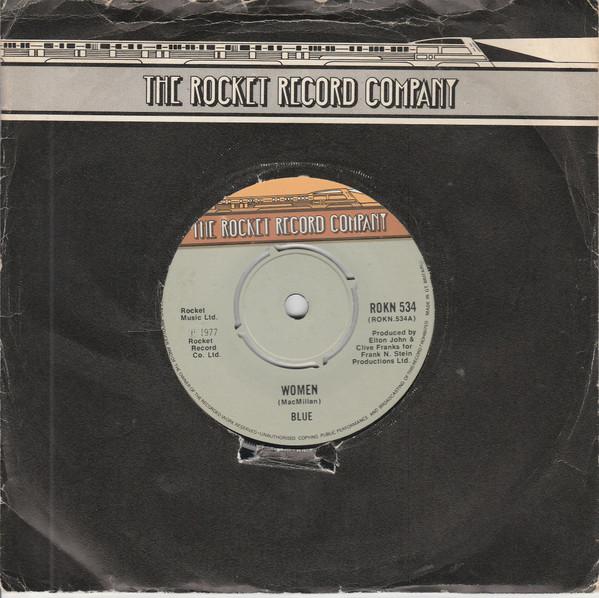 7inch Record BLUE (31) - Women ROKN534 The Rocket Reco 1977 UK Rock Used