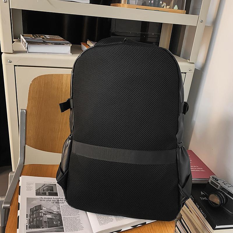 Деловой мужской рюкзак из ПУ, рюкзак для компьютера, студенческий, большой вместимости, школьный рюкзак