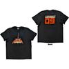 U2 T-Shirt: 360 Degree Tour 2009 Orange Logo (Back Print & Ex-Tour) OFFICIAL NEW
