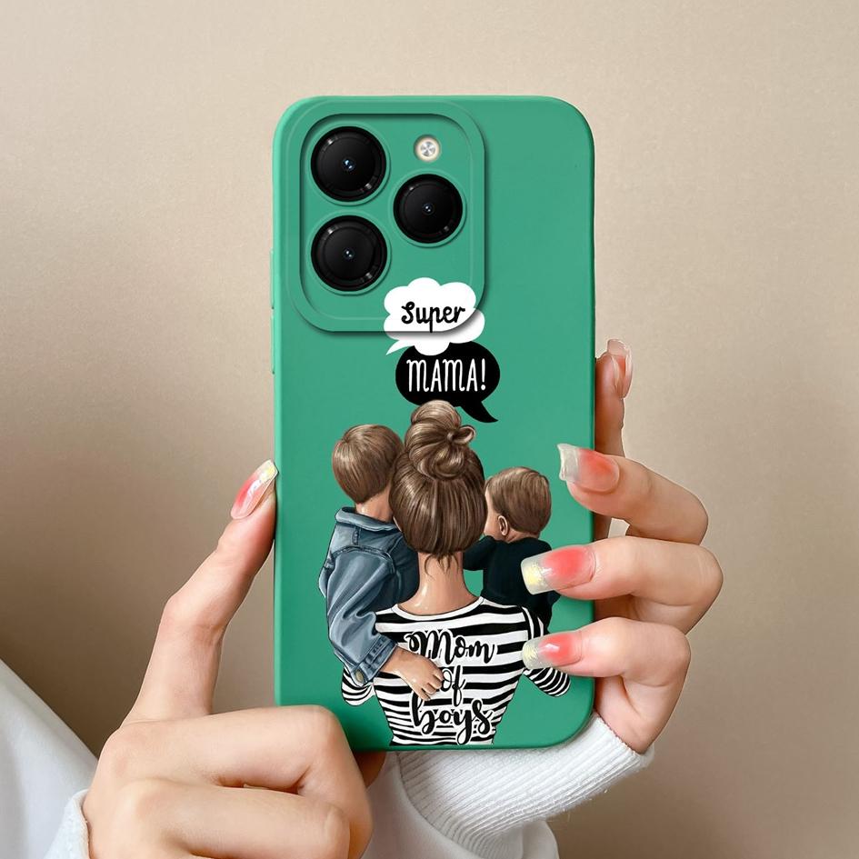 Чехол для Itel S24 RS4 Infinix Note 40 Smart 8 Hot 40 Pro Zero 30 4G задняя крышка Довольно милые сумки для девочек и мальчиков высокого качества из силикона, мягкие противоударные чехлы для телефонов