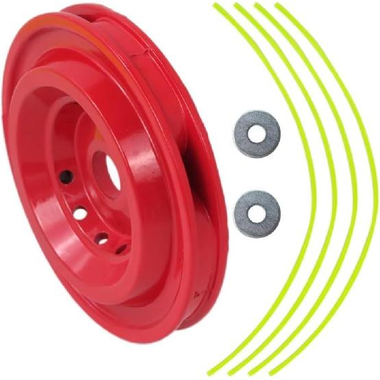 USonline911 Universal Aluminum Trimmer Head String Trimmer Weedeater W/ 4-Wire Brush Cutter, String Trimmer, Weed Trimmer