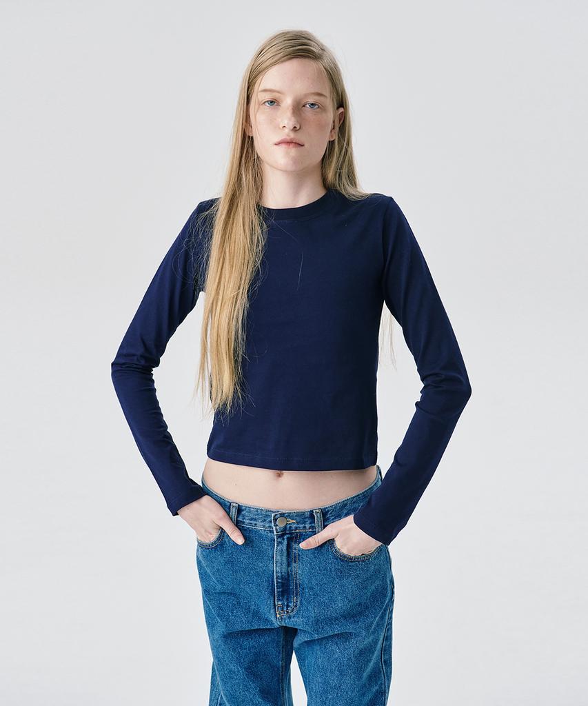 WNDERKAMMER Daily Fitted T_Navy
