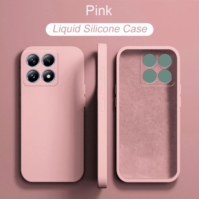 Жидкий силиконовый чехол для телефона XiaoMi 14T 14 T Pro XiaoMi 14T Модный мягкий чехол Жидкий силиконовый чехол Глобальная версия