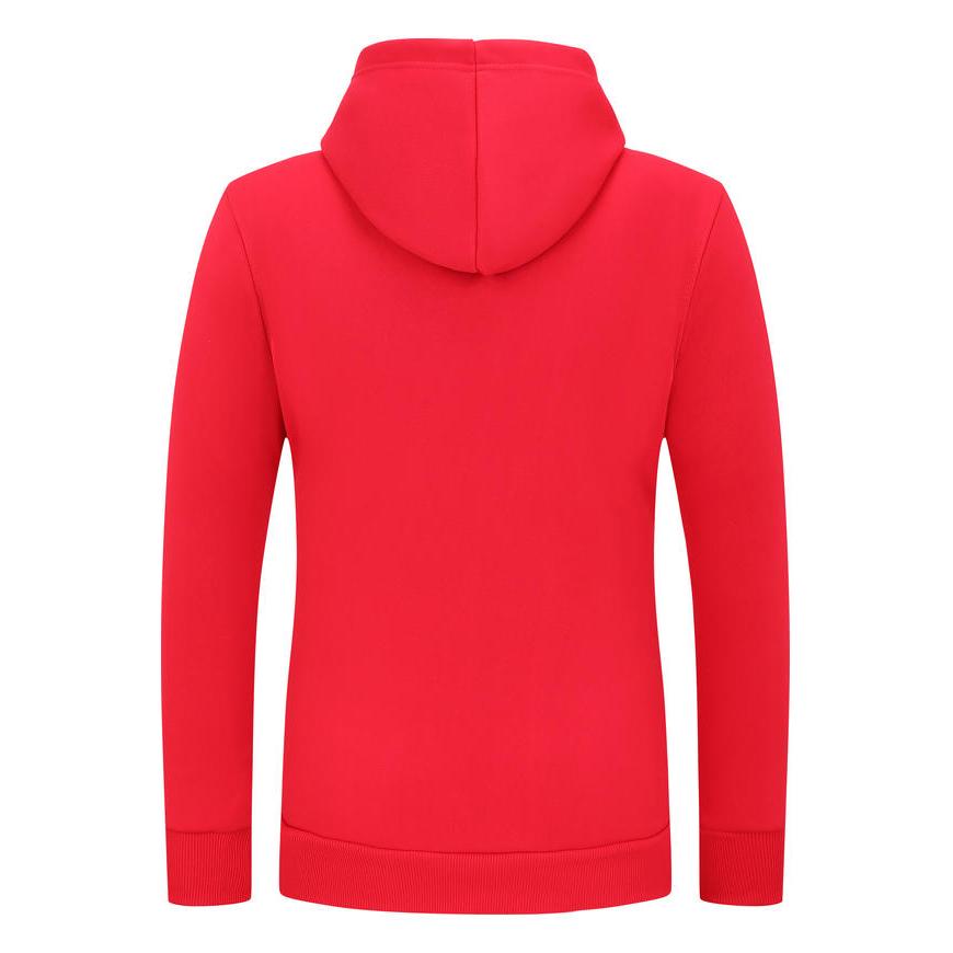 Autumn and Winter Fleece Hooded Long Sleeved Sweatshirt,Work Uniform, Casual and Comfortable, Solid Color, Versatile, Unisex, Thick and Warm