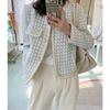 High-quality Temperament Ladies Style Tweed Short Jacket Women Women Autumn Elegant Female Fashion Jacket Coat Woman