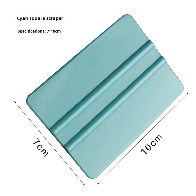 Яркий пластиковый мягкий скребок для наклеек на стены и автомобильных пленок
