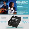 TITAK Premium 1-Channel Passive DI Box Balanced/Unbalanced Signal Converter with XLR & TRS Ports Audio Box Balanced & Unbalance