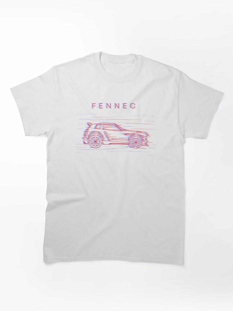 Футболка Rocket League с глючным Fennec Classic