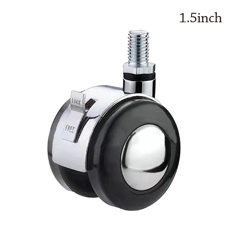 Мягкие резиновые мебельные колеса-ролики Универсальная фурнитура Универсальное колесо Для мебели