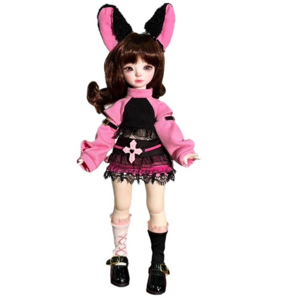 11.8 Inch BJD Doll 6 Points Joint Multi-joint Doll Cute Clothes Handmade Doll Clothes DIY Projects