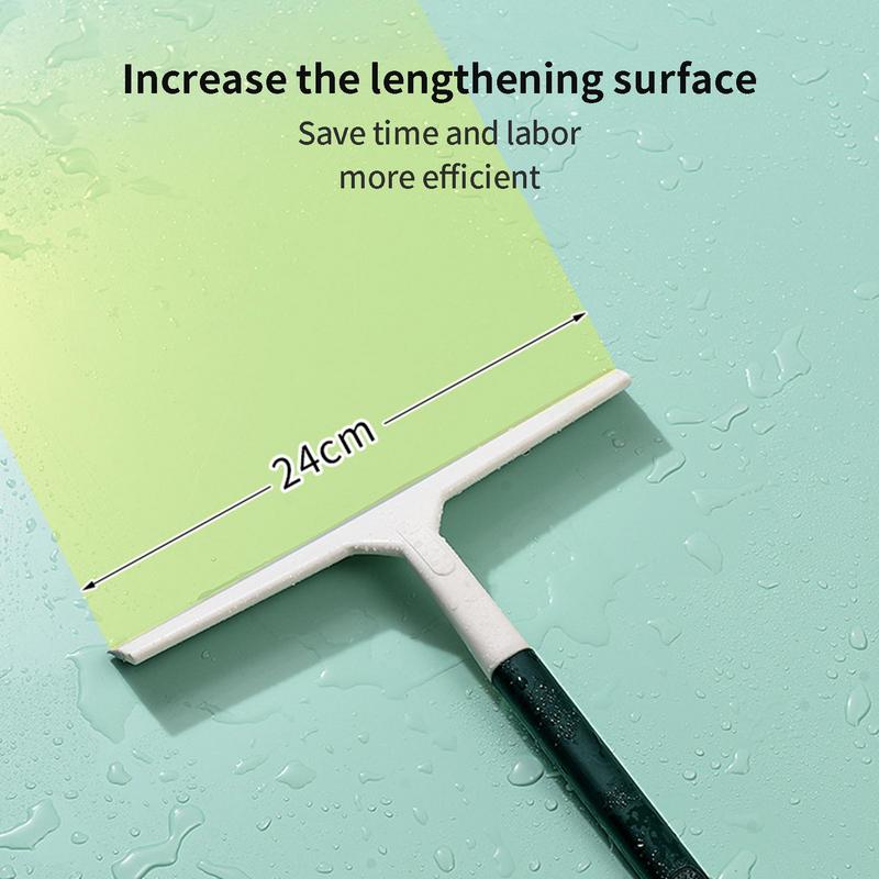Скребок для окон с ручкой, многофункциональный скребок для автомобильных стекол, очиститель зеркал, резиновый стеклоочиститель, многофункциональный