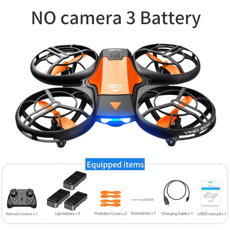 New V8 Mini Drone 4K Camera Profession HD Wide Angle Cam WiFi Fpv Quadcopter Height Keep Dron Helicopter Toys For Boys Gift