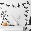 Halloween Crow Hanging Decor Easy To Install Centerpiece Gift Lightweight Portable