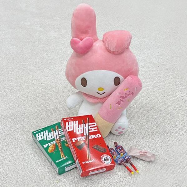 Плюшевое шоколадное печенье Big Master Sanrio 25 см, милая кукла, нет. 1 место по удовлетворенности подарками, популярные корейские игрушки