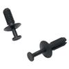 20PCS Clips Accessory Black Expanding Rivet Parts Plastic