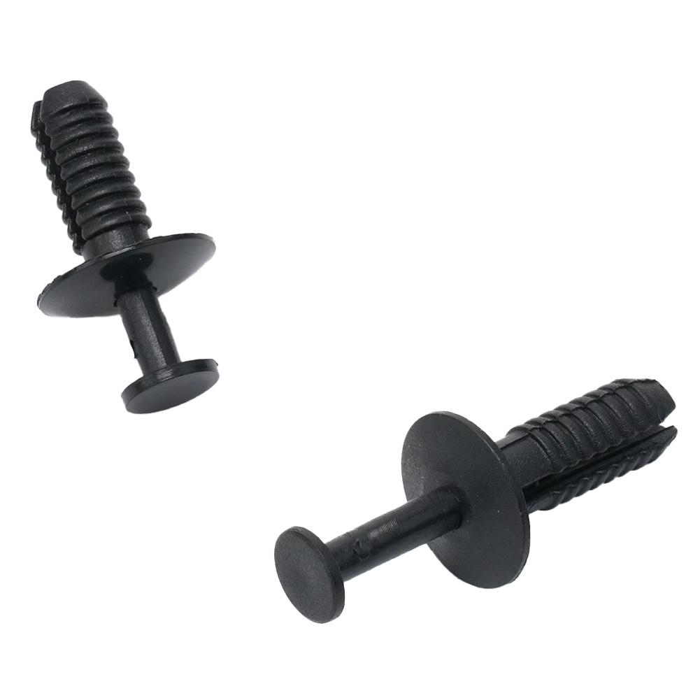 20PCS Clips Accessory Black Expanding Rivet Parts Plastic