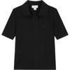 Logo Slim Fit Polo Shirt Women Tops Black 47AB205-UB1