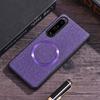 Для Sony Xperia1VI 10VI 5V 10V 1V 1IV 5IV 10IV 1III 10III 5III Для Magsafe Магнитная Зарядка Силиконовая Защита Жесткий Тканевый Чехол