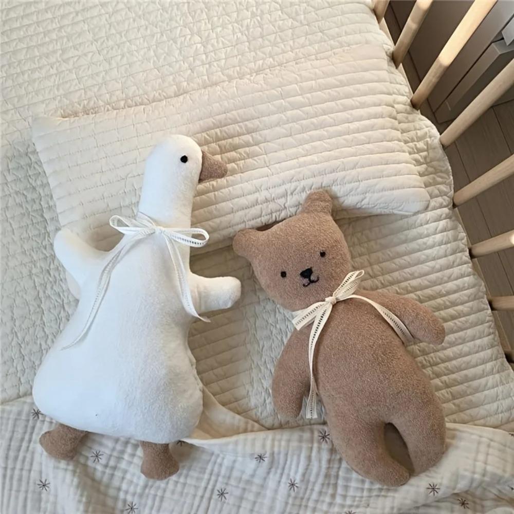 Adorable Rooster Giraffe Plush Stuffed Animal Toy Goose Plush Swan Soft Animal Duck Plush Hen Chicken Baby Toy Birthday Gift