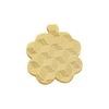 Token Hat Clip Electroplated Gold Four Leaf Clover Golf Hat Clip Golf Cap Clip Golf Ball Marker