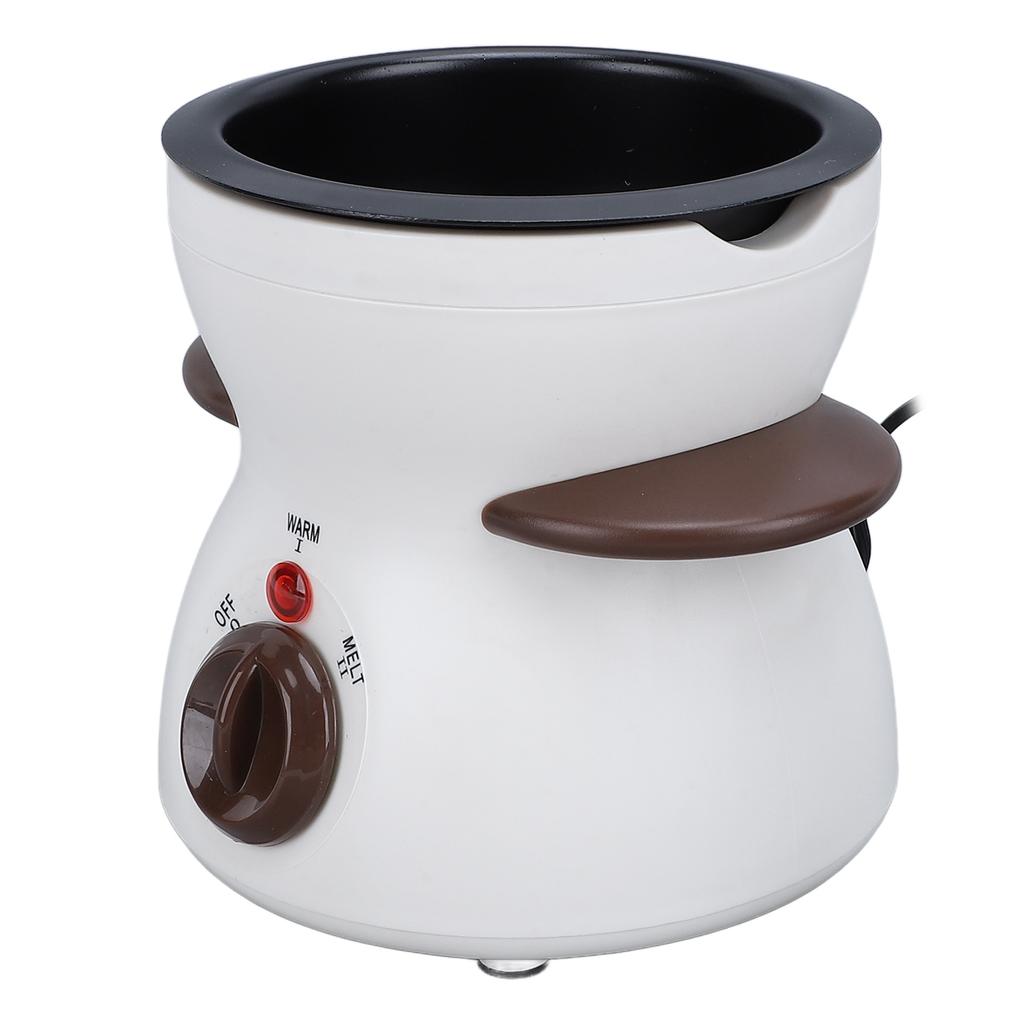 Электрический мини-фондюшник с 10 вилками для макания, шоколадный фондюшник, маленькая кастрюля для плавления шоколада