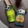 Чехол для мобильного телефона W-World L-Life Tree для iPhone17,16,15,14,13,12,11 Plus,Pro Max Черный Конфетный Посеребренный Чехол