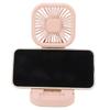 Портативный складной вентилятор с 3 уровнями скорости ветра, питание от USB, перезаряжаемый, вращающийся, ручной, настольный, маленький