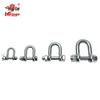 High-Strength G-210 D-Type Safety Shackle with Nut