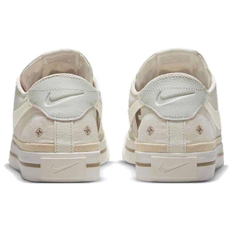 Nike Court Legacy Canvas Обувь для скейтбординга с принтом логотипа, низкие, мужские кроссовки, серые DN4232-012