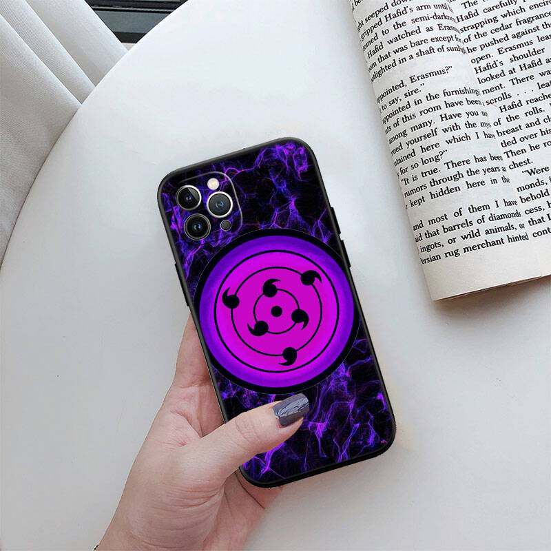 MH101 Чехол-бампер с логотипом Наруто для iPhone 7 8 11 12 13 14 15 16 17 16E XS Pro Max XR X SE Air