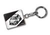MKJP Custom Keychain for Suzuki Swift Sport Black Silver Car Color ZC33S, Base,