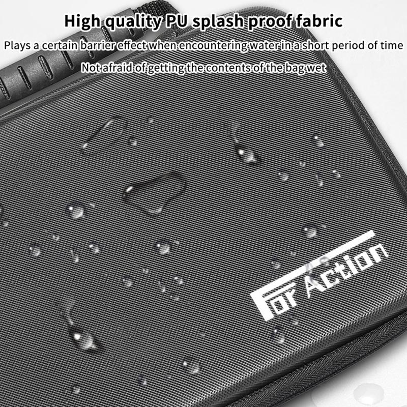 Спортивный контейнер для хранения камеры Dji Action 5 Pro/4/3, набор, портативный жесткий чехол для переноски, дорожная сумка-органайзер