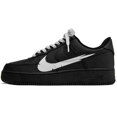 Air Force 1 Модные Устойчивые к истиранию Баланс Низкие Кеды для скейтбординга Унисекс Черный Белый CW2288-001(Команда55-БольшойСвуш)